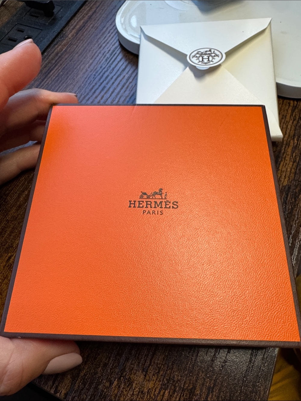 Hermes Orange Signature Box